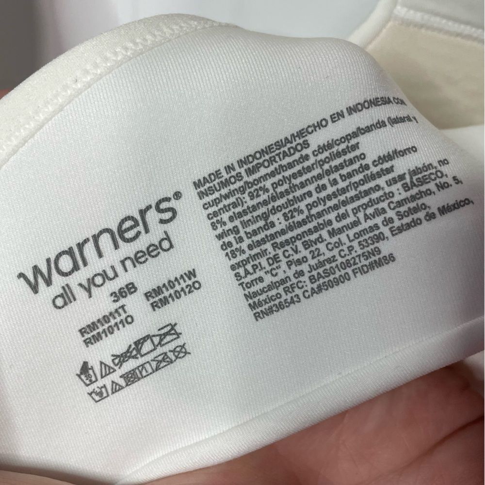 5‎ for $25🔥Warners Cream Nursing Bra 36B - Picture 6 of 7